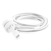 2GO Elastic Quicklaces 975 White 130 cm