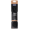 2GO Waxed Shoelaces 161 Black 65 cm