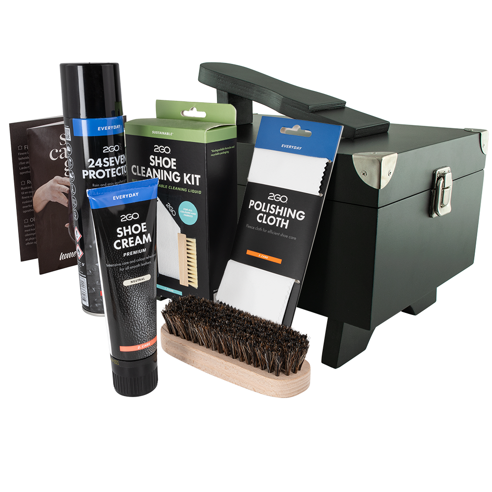 2GO Shoe Care Box Black