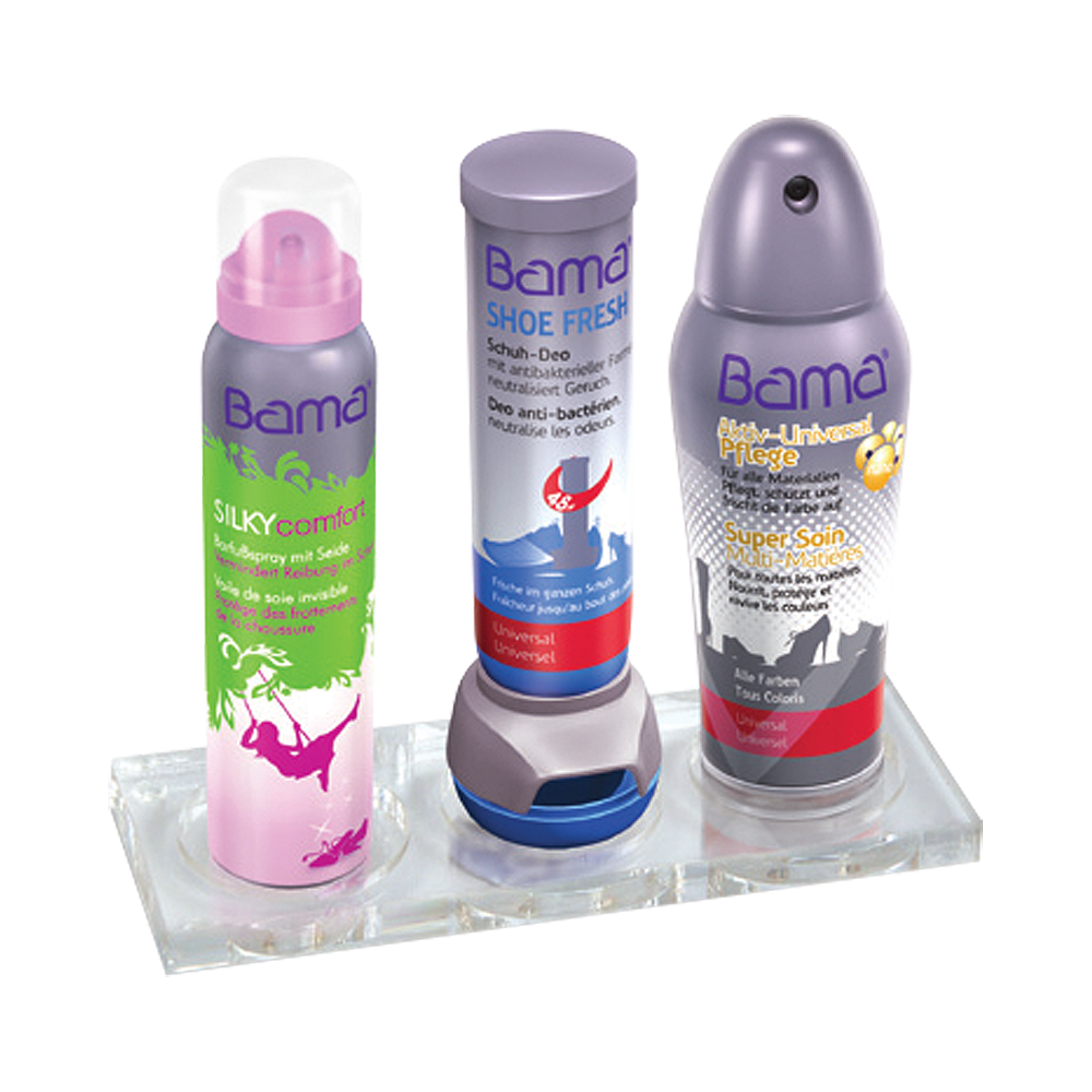 Bama Acryl Counter for 3 spraycans